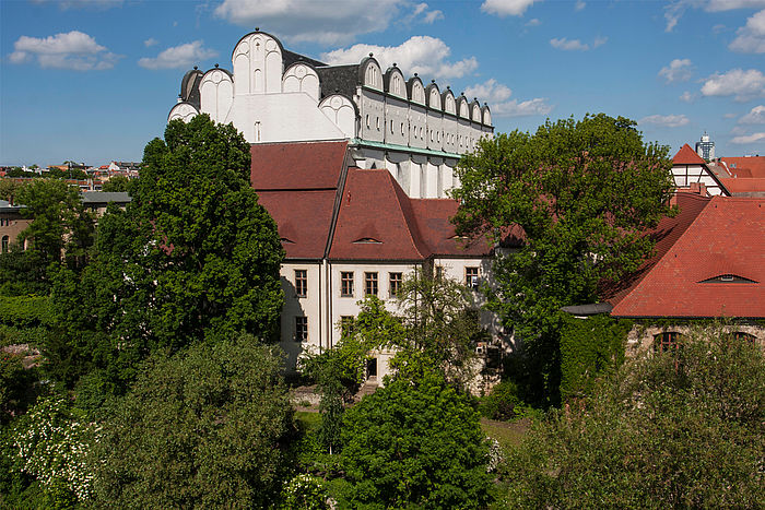 Dom Halle (Saale), Ansicht von Westen