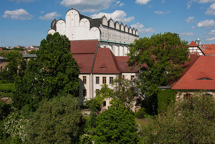 Dom Halle (Saale), Ansicht von Westen Dom Halle (Saale), Ansicht von Westen