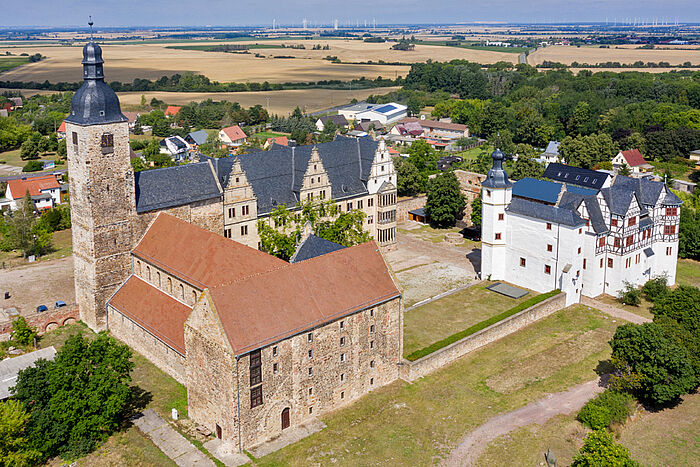 Schloss Leitzkau, Hauptsitz der Kulturstiftung Sachsen-Anhalt, Foto: Henrik Bollmann