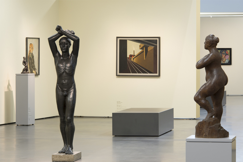 Blick in die Ausstellungsräume, Kunstmuseum Moritzburg Halle (Saale), Foto: Marcus-Andreas Mohr, © Kulturstiftung Sachsen-Anhalt Blick in die Ausstellungsräume, Kunstmuseum Moritzburg Halle (Saale)